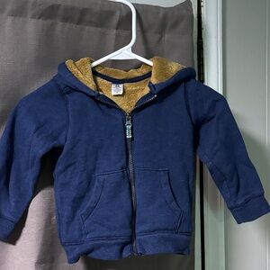 Carter's Navy and Tan Kids Hoodie